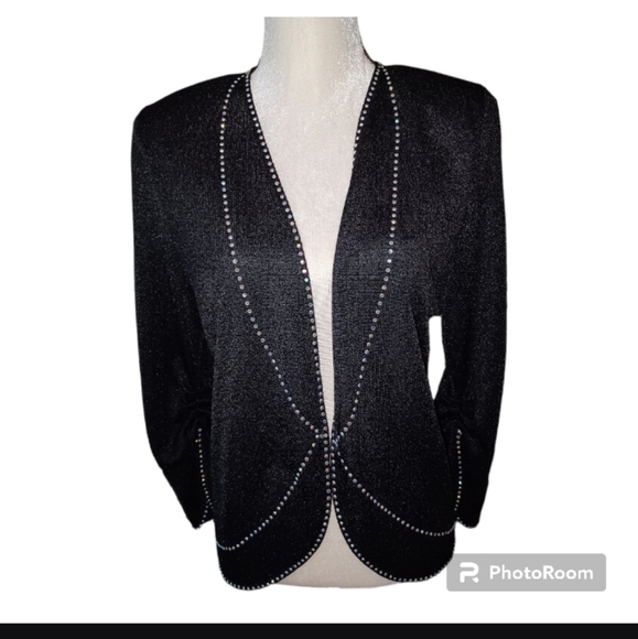 Vintage jacket sweater embellished - Picture 2 of 6